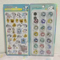 ☺*な様 国内正規品 ボンボンドロップシール おはじきシール スヌーピー ランド