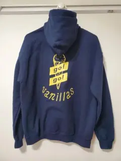 go!go!vanillas(ゴーゴーバニラズ) 刺繍&プリント長袖パーカー