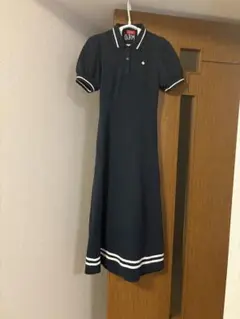 dazzlin × POLO BCS コラボ ポロワンピース ネイビー F