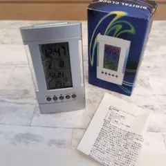 デジタル時計 温度計機能付き