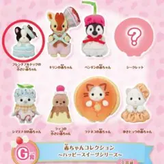 赤ちゃんコレクション〜ハッピースイーツシリーズ〜 フレンチブルドッグの赤ちゃん