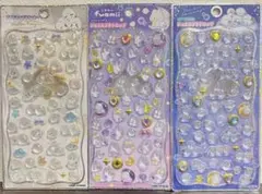 正規品 ジュエル プチドロップステッカー シマエナガ ふあみい ラスト