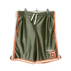 GAP kids ギャップ キッズ ゲームショーツ バスケ オリーブ L（10）