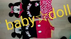 ベビードール　80 100 兄弟　姉妹　オソロイ　お揃い　おそろ　お揃い