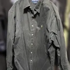 【希少】ラルフローレン ブレイク シャツ 金ロゴ