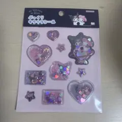 マイメロクロミぷっくりきらきらシール
