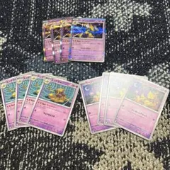 フーディン デッキパーツ 進化ライン 計12枚