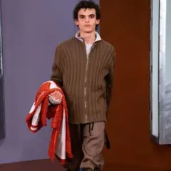 Kiko Kostadinov HARKMAN KNIT ZIPCARDIGAN