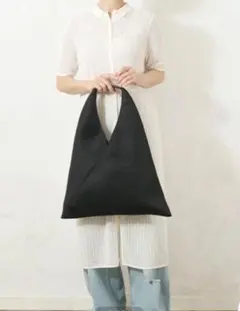 aquagarageメッシュサンカクトートバッグ レディース ブラック