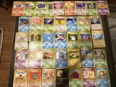 旧裏 ポケモンカード まとめ売り 136枚 絵柄被りなし エネルギーカード