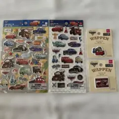 Disney Cars シール ワッペン セット カーズ ペタペタシール