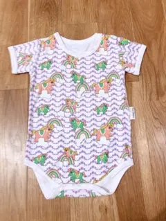 First Dress ユニコーン柄　半袖ロンパース　80のサムネイル