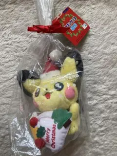 TOMY ポケモンクリスマス ぬいぐるみ 2001 サンタ ピチュー - メルカリ