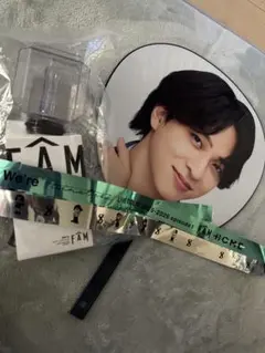 timelesz 寺西拓人　うちわ　銀テープ　ペンライト