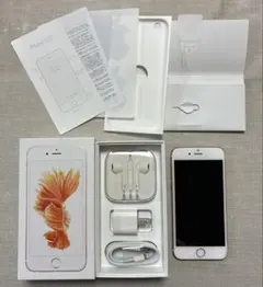 Apple iPhone 6s ローズゴールド 本体　アクセサリー（未使用）箱