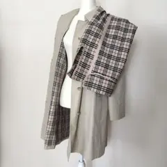 超美品 バーバリーロンドン ライナー付きコート 11号 日本L相当 レディース