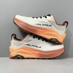 ALTRA トレイルランニングシューズ ホワイト/オレンジ