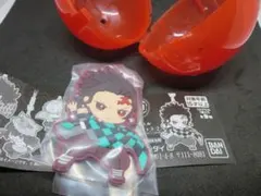 【鬼滅の刃】滅❗カプセルラバーマスコット2  竈問 炭次郎