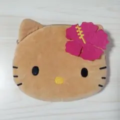 ハローキティ ポーチ ベージュ