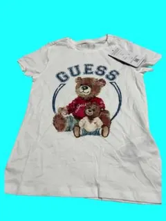 【新品未使用】　GUESS ゲス　クマ　イラスト Tシャツ キッズ　120のサムネイル