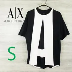 ARMANI●アルマーニ エクスチェンジ＜デカロゴ Tシャツ＞M1280m
