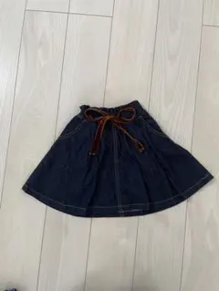 mein heim デニム膝丈スカート　美品のサムネイル