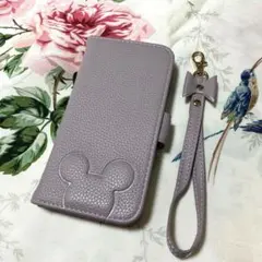 らくらくスマートフォン オンme F-01Lケース 手帳型ケース　パープル