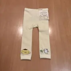 新品　ポムポムプリン レギンス クリーム色80〜100㎝のサムネイル