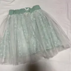 ミントグリーン ラプンツェルスカート 130