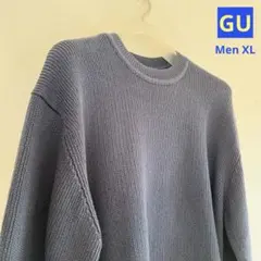 GU「リリヤーンクルーネックセーター」