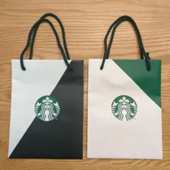 【新品未使用】スターバックス　Starbucks　非売品　紙袋　2点セット