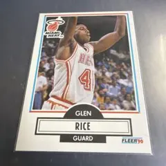 NBA 1990 Fleer Glen Rice 101