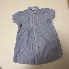 A.T. ストライプ 半袖シャツ サイズ38