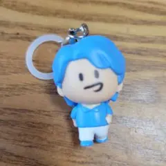 青髪 キャラクター ミニフィギュア キーホルダー 東海オンエア