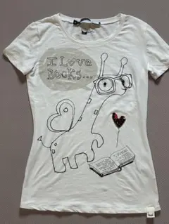 SPORTMAX CODE マックスマーラ Tシャツ XS ホワイト ビジューのサムネイル