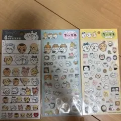 お値下げ中❗️ちいかわ　クリアシール　4size sticker 3点セット