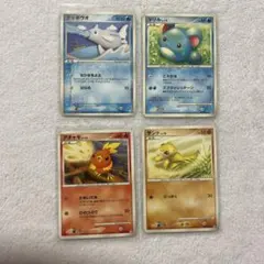 ポケモンカード テッポウオ マリル アチャモ サンド 4枚セット