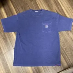 《JaVa ジャバコラボ》古着風ストリートMIX Tシャツ　ピグメント加工