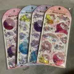 サンリオウォーターインシール 4種セット 【正規品】