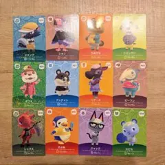 どうぶつの森 amiibo 12枚セット ジャック、スピカ