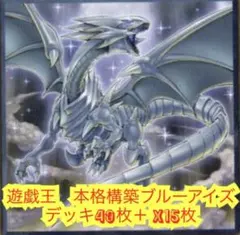 遊戯王　本格構築儀式青眼デッキ40枚＋E X15枚