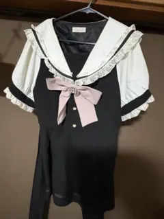 と*ら様 リズリサ　セーラーカラーセットアップ　半袖　LIZ LISA