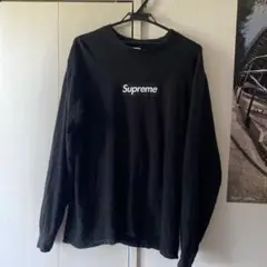 Supreme Box Logo L/S Tee Black Mサイズ