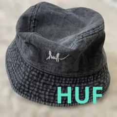 HUF バケットハット デニム ブラックのサムネイル