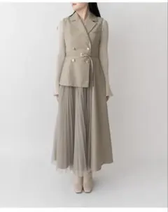 randa ジャケットライクワンピース