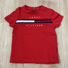 TOMMY HILFIGER ロゴ Tシャツ レッド 92cmのサムネイル