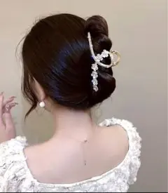 【最終お値下げ】ヘアクリップ髪留め大人かわいいヘアアクセサリー