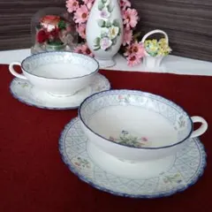 ノリタケ Noritake ORANGERIE カップ＆ソーサー 2客セット
