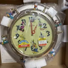 【新品未使用】ディズニー　掛け時計　メロディ時計 レトロのサムネイル