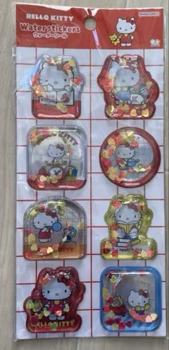 HELLO KITTY ウォーターシール 8個セット